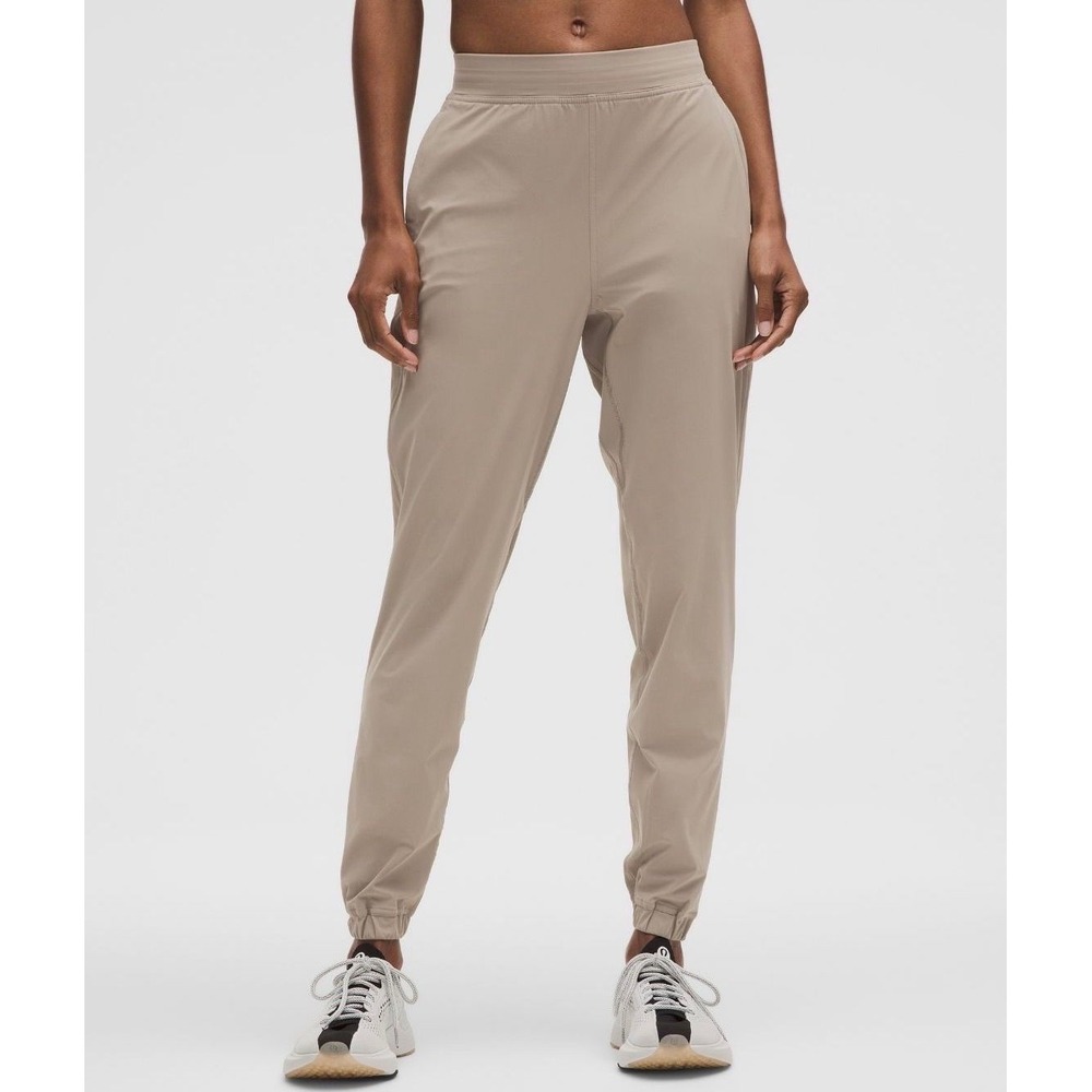 053-Lululemon Adapted State High-Rise Jogger Regular-Warm Ash Grey